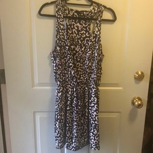 Aqua racerback dress